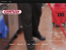 Tablet Screenshot of centuryproductsllc.com